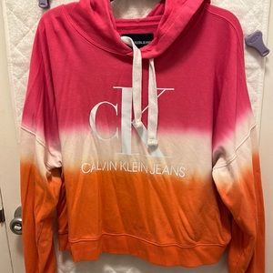 Calvin Klein tie dye hoodie